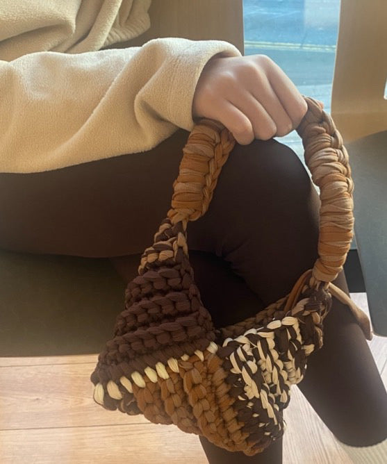 mini twisted tote